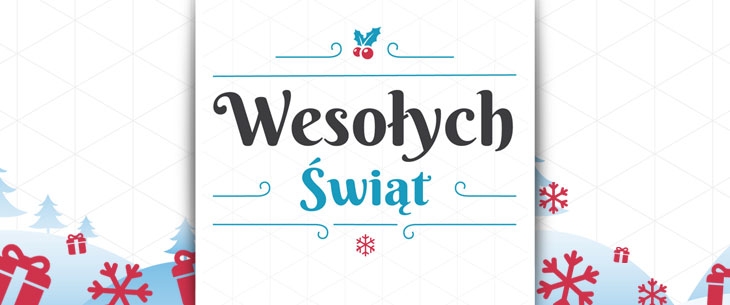 Wesołych Świąt Bożego Narodzenia!