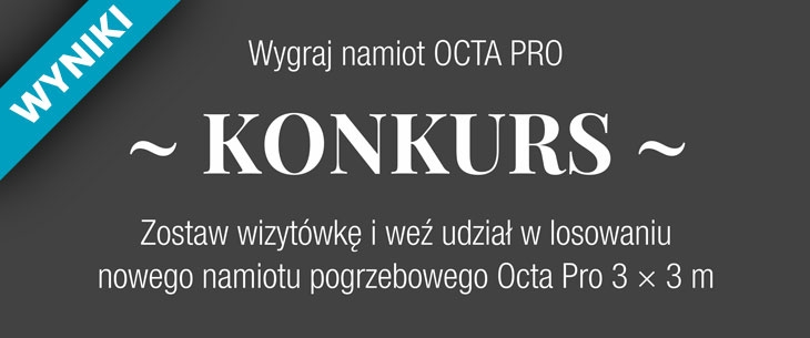 Targi Memento - Losowanie namiotu Octa Pro