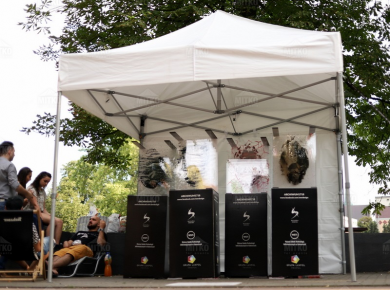 Namiot handlowy 3x3 m